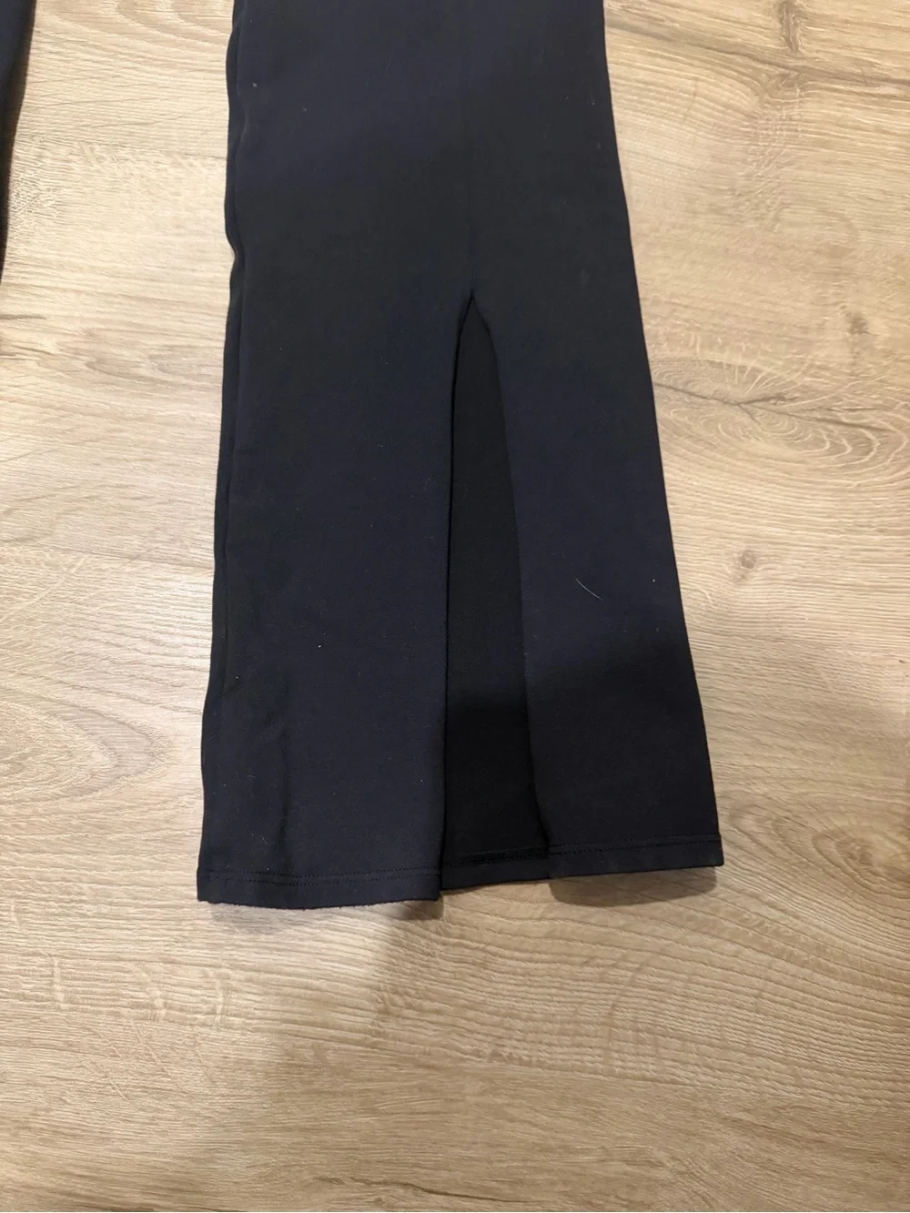 ALO Yoga Black Boot-Cut Pull-On Flare Pants